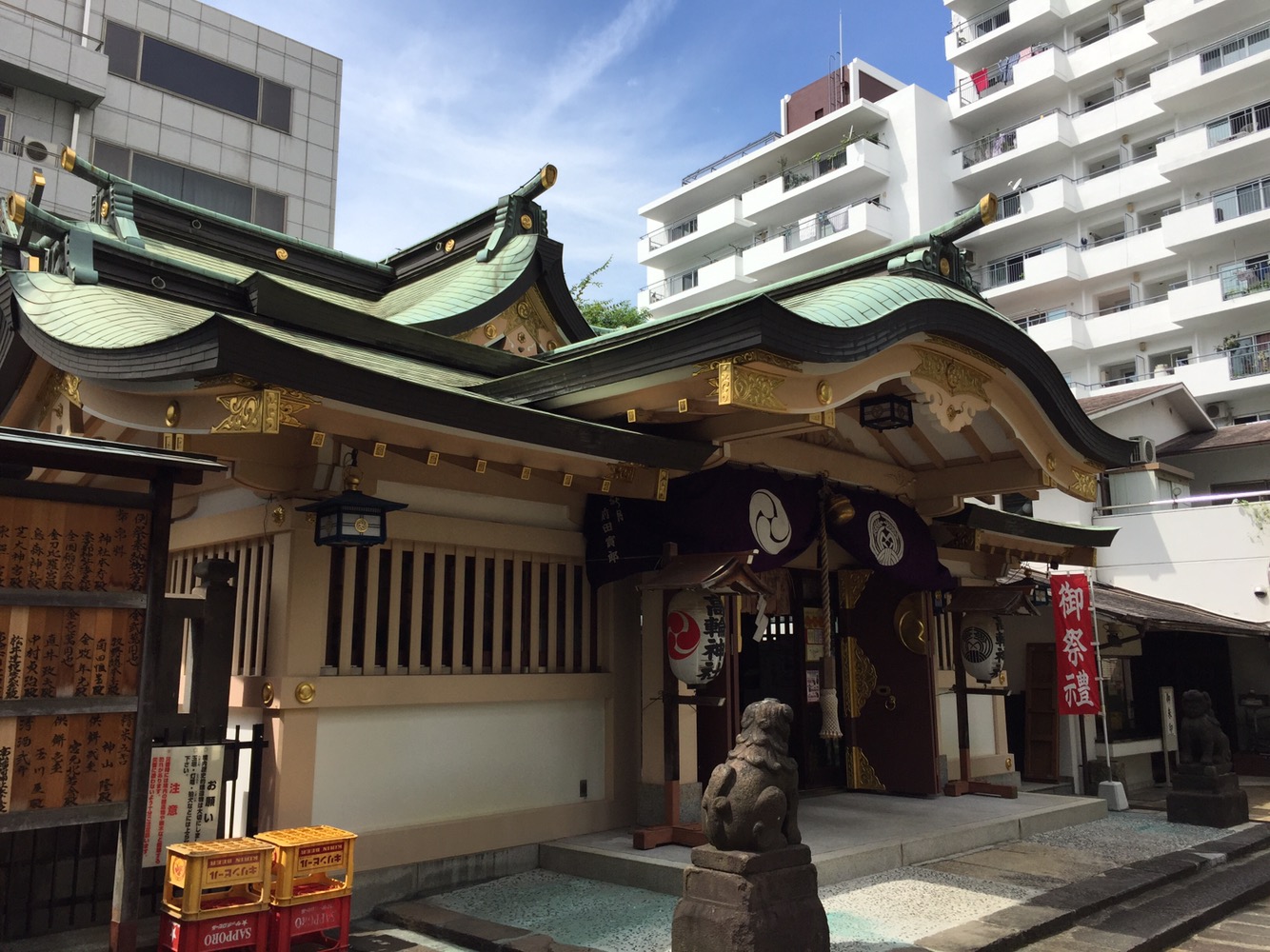 東京福めぐり"高輪神社" 兵どもが夢の跡に静かに佇む守り神