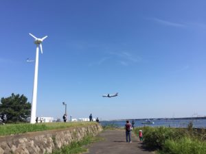 シン・ゴジラ爆地巡礼！羽田沖から多摩川河口へ