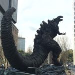 日比谷に新・ゴジラ像が来襲！日比谷はゴジラと共存していく!?
